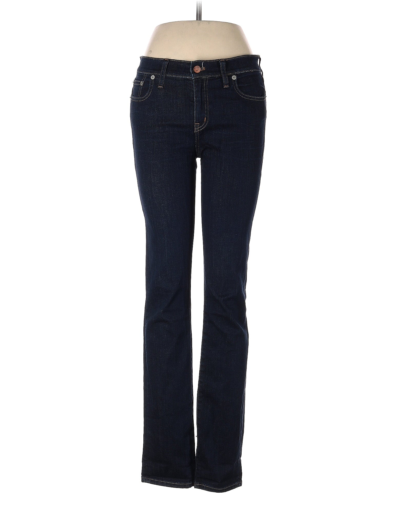 Mid-Rise Boyjeans Jeans in Dark Wash waist size - 28