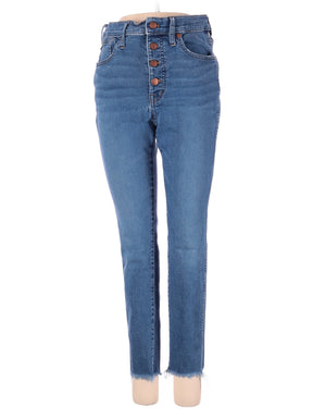 Mid-Rise Skinny Jeans in Medium Wash waist size - 29 P