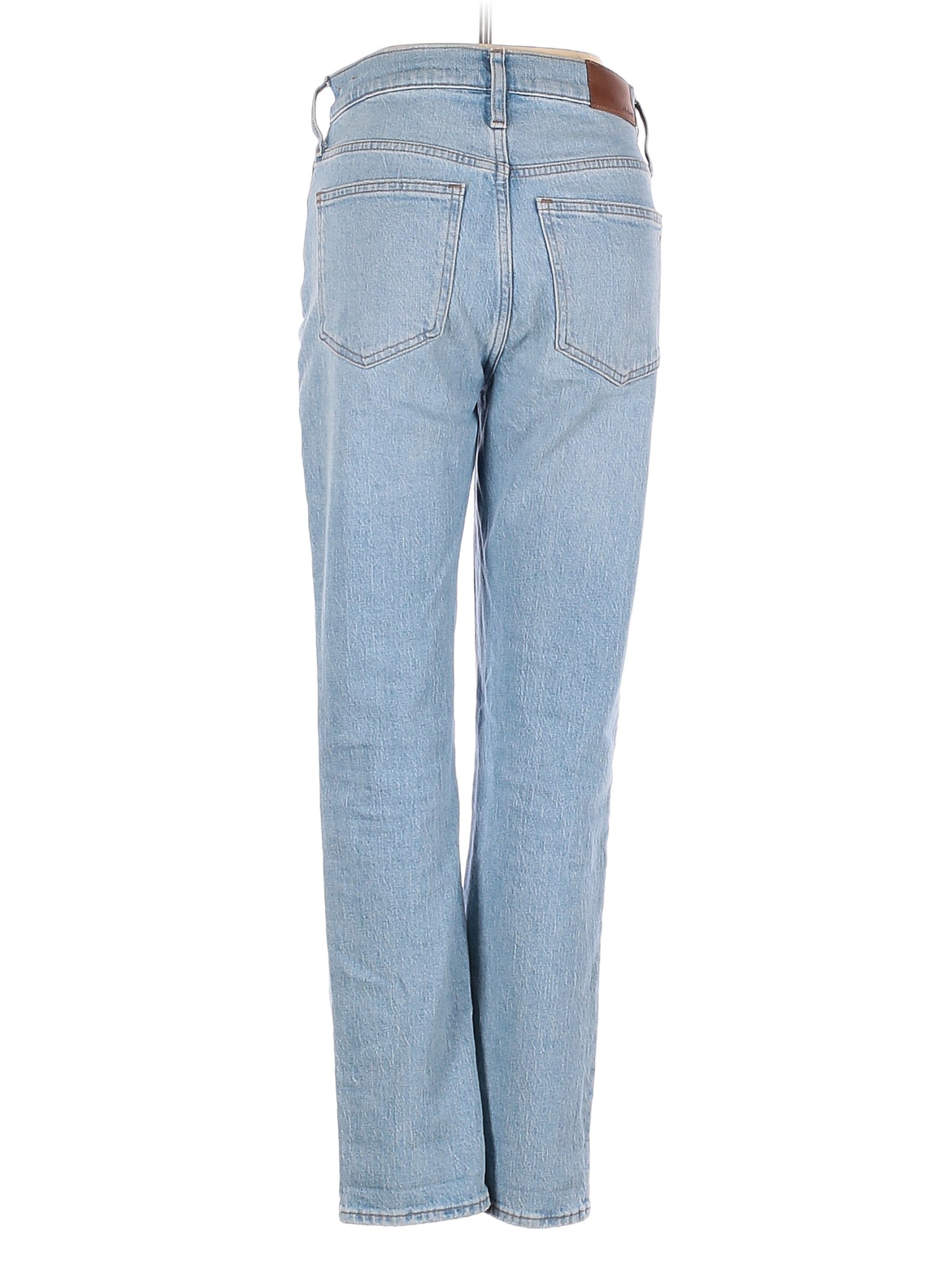 High-Rise Boyjeans Jeans in Light Wash waist size - 25