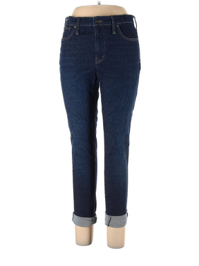 High-Rise Boyjeans Jeans in Dark Wash waist size - 31