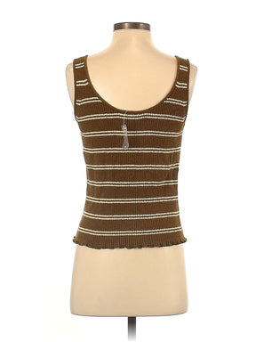 Sleeveless Button-Down Shirt size - S