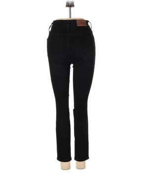 Mid-Rise Skinny Jeans in Dark Wash waist size - 24