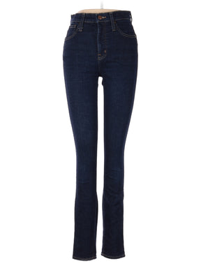 High-Rise Skinny 10" High-Rise Skinny Jeans In Lucille Wash in Dark Wash waist size - 26