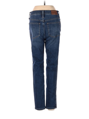 Mid-Rise Boyjeans Petite 10" High-Rise Skinny Jeans In Danny Wash: TENCEL&trade; Denim Edition in Dark Wash waist size - 26 P