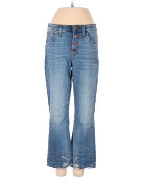 High-Rise Boyjeans Jeans in Medium Wash waist size - 27 P