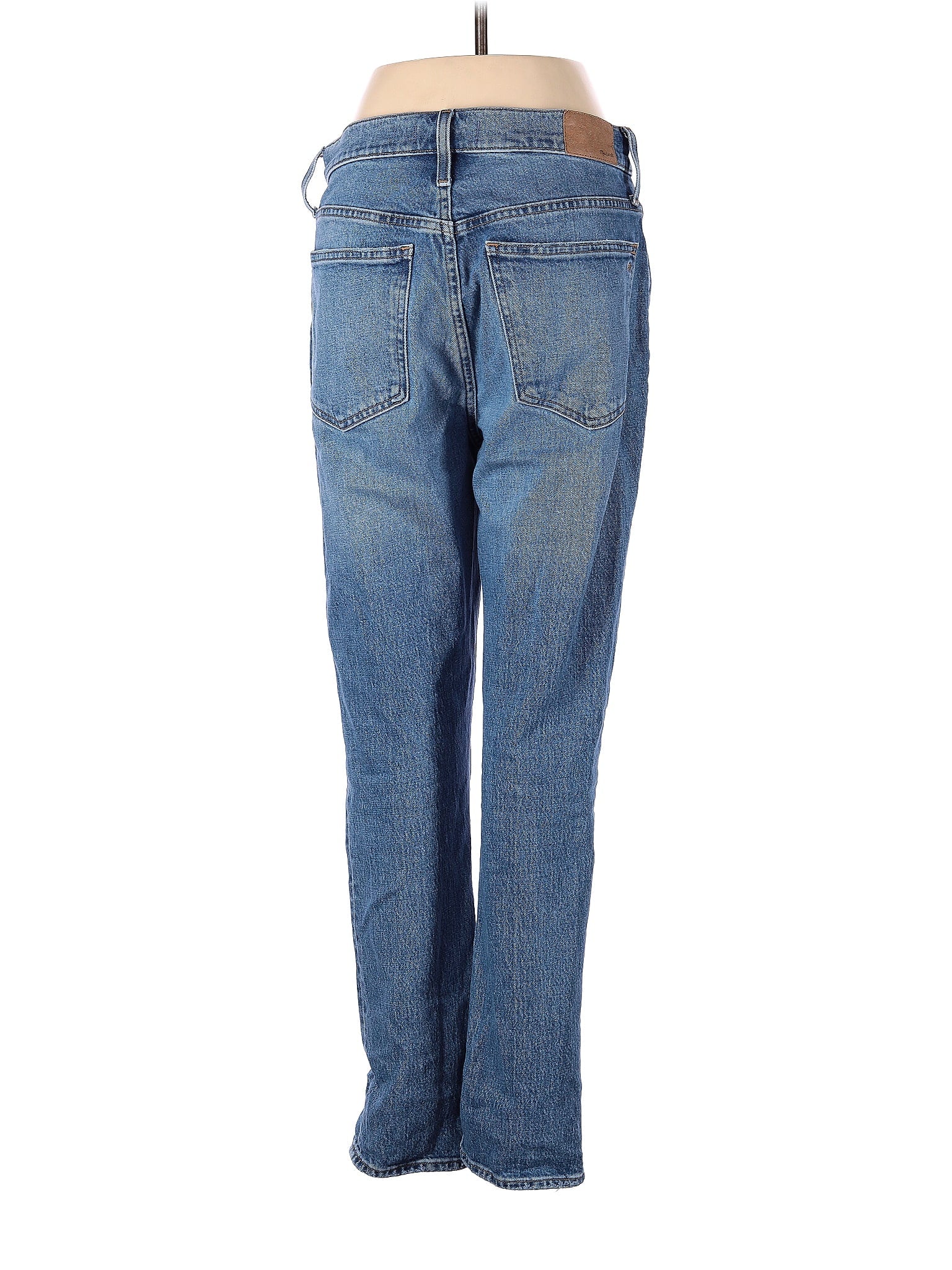High-Rise Boyjeans Jeans in Medium Wash waist size - 28