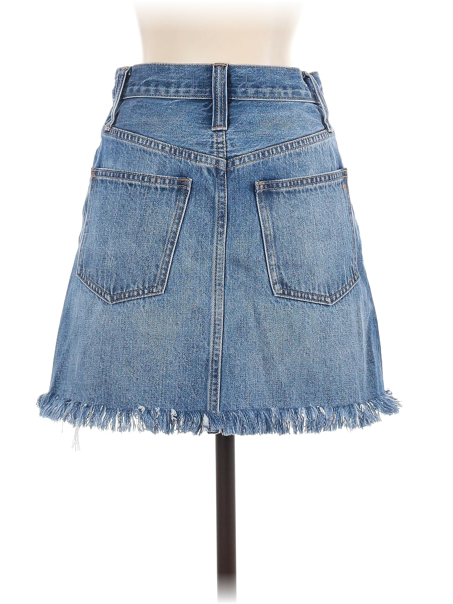 Mid-Rise Denim Skirt waist size - 24