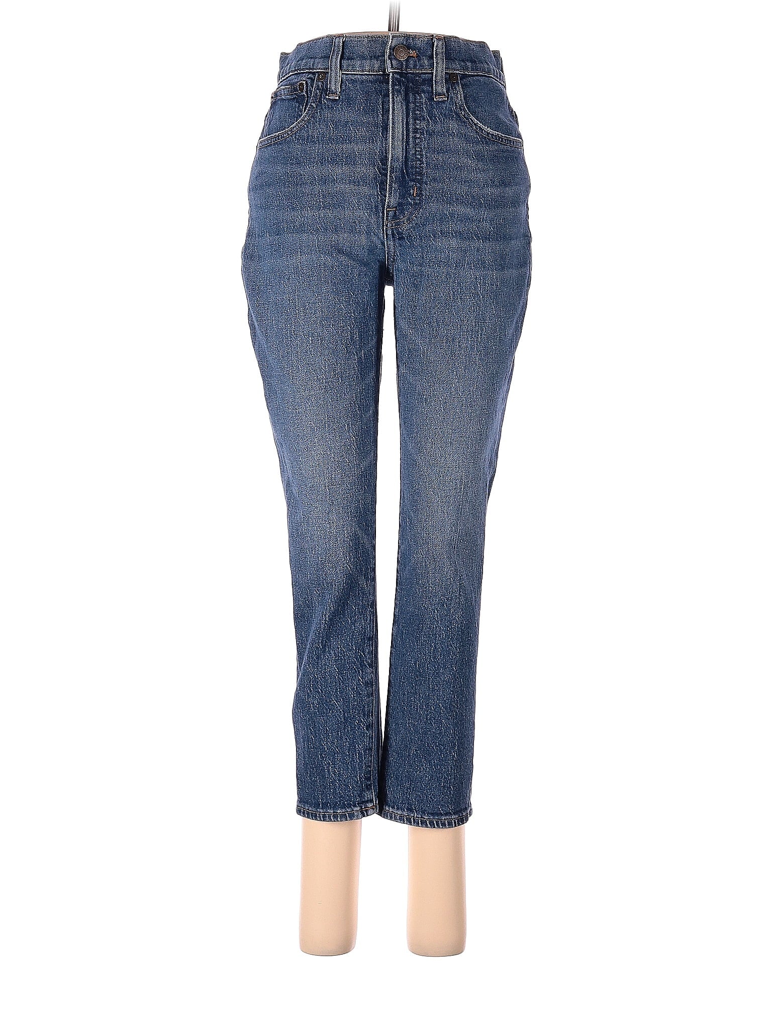 High-Rise Boyjeans Jeans in Medium Wash waist size - 27 P