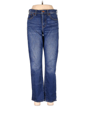 Mid-Rise Boyjeans Jeans in Dark Wash waist size - 28