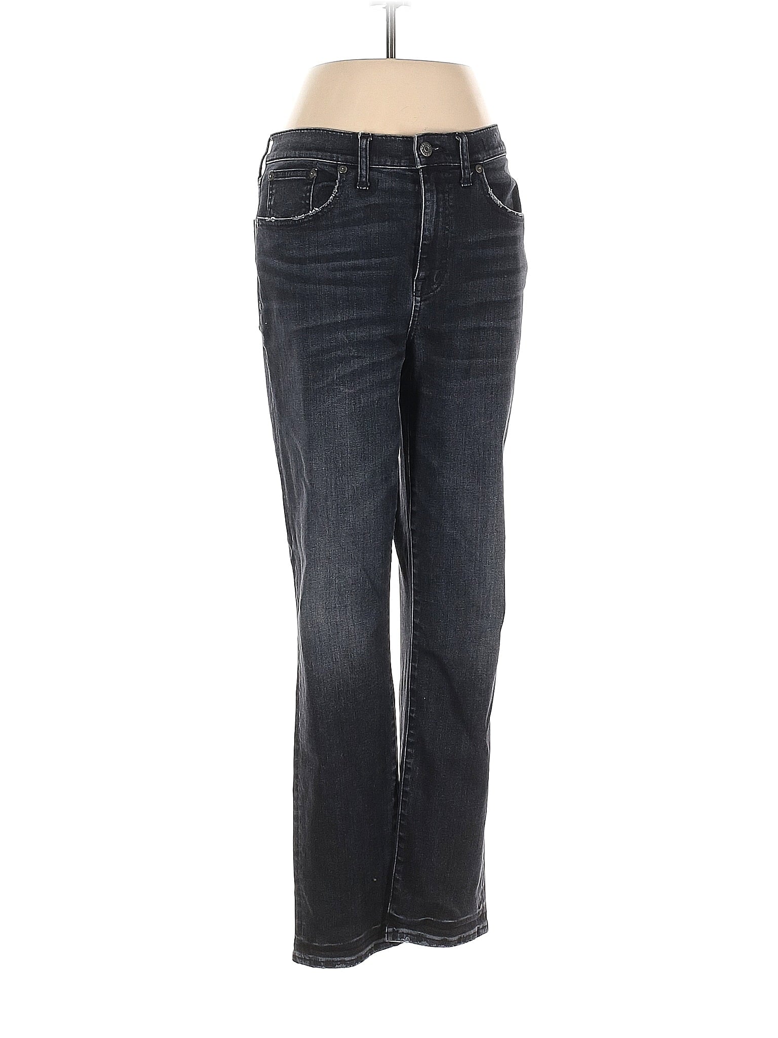 High-Rise Boyjeans Jeans in Dark Wash waist size - 28