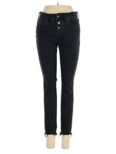 High-Rise Skinny Jeans in Dark Wash waist size - 27 P