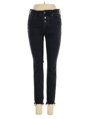 High-Rise Skinny Jeans in Dark Wash waist size - 27 P