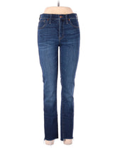 High-Rise Skinny Jeans in Dark Wash waist size - 28