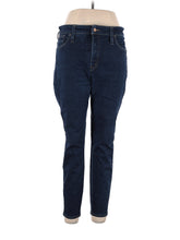 High-Rise Skinny Jeans in Dark Wash waist size - 32 P