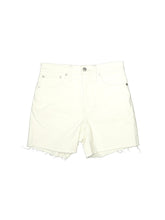 Mid-Rise Denim Shorts waist size - 28