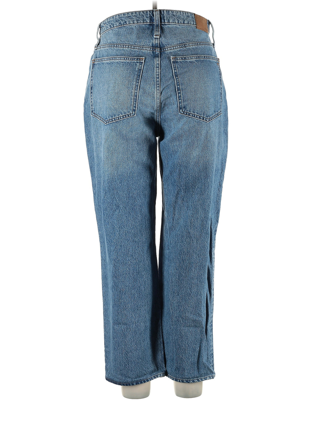 High-Rise Boyjeans Jeans in Medium Wash waist size - 30