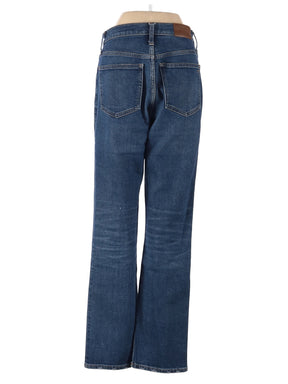 High-Rise Boyjeans Tall Slim Demi-Boot Jeans In Sundale Wash in Dark Wash waist size - 25 T