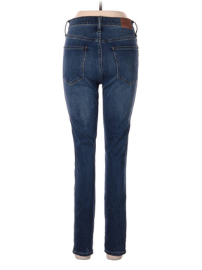High-Rise Skinny Jeans in Dark Wash waist size - 28