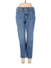 Low-Rise Boyjeans Jeans in Medium Wash waist size - 28