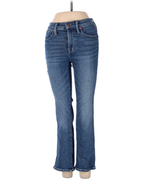 High-Rise Cali Demi-Boot Jeans In Bodney Wash waist size - 25