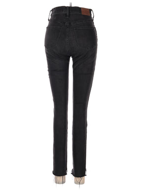 High-Rise Skinny Jeans in Dark Wash waist size - 27