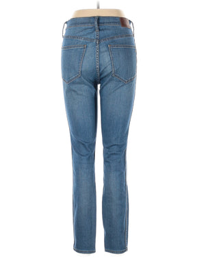 High-Rise Skinny Jeans in Medium Wash waist size - 29