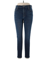 High-Rise Skinny Jeans in Dark Wash waist size - 31