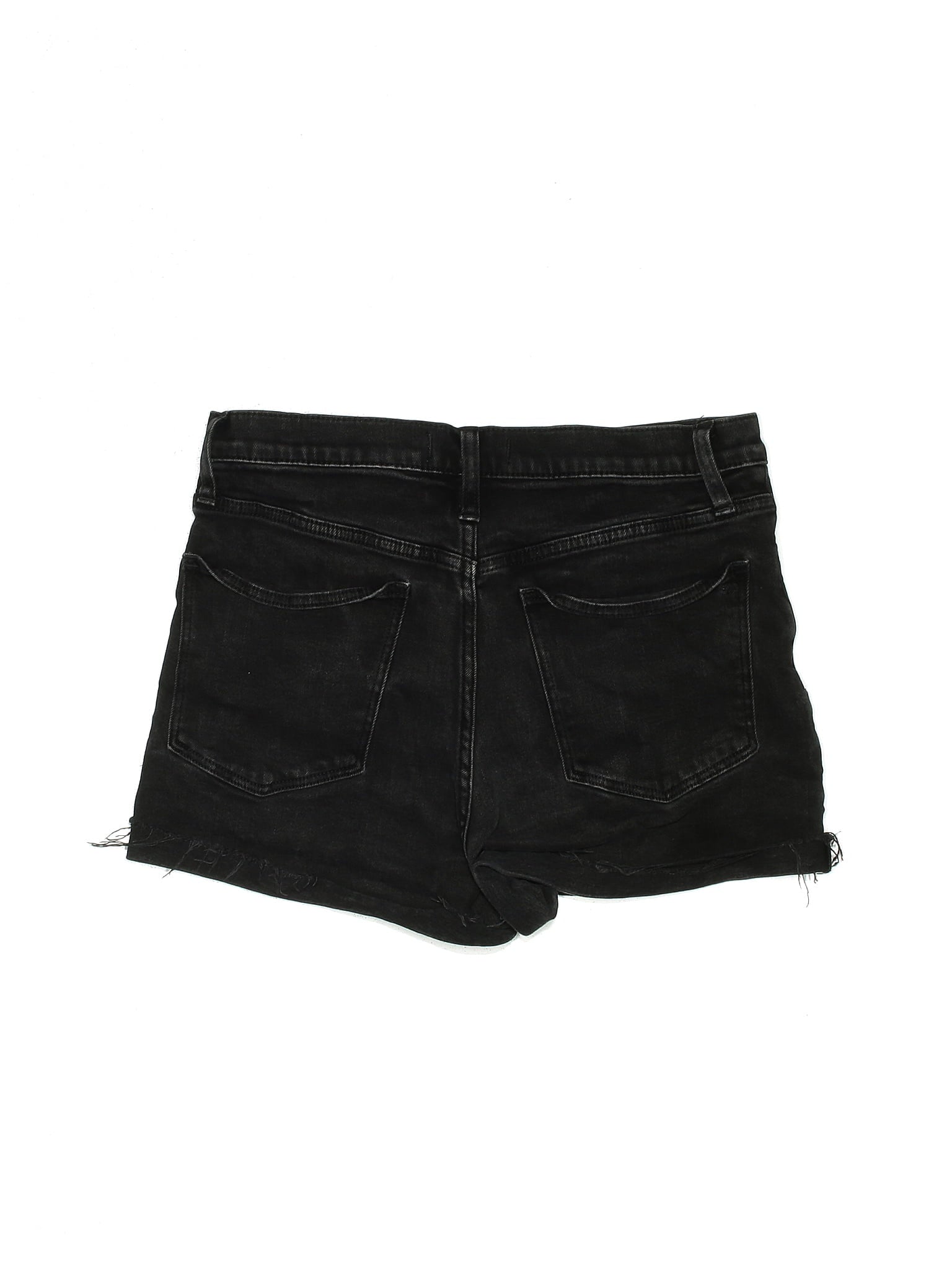 High-Rise Denim Shorts waist size - 28