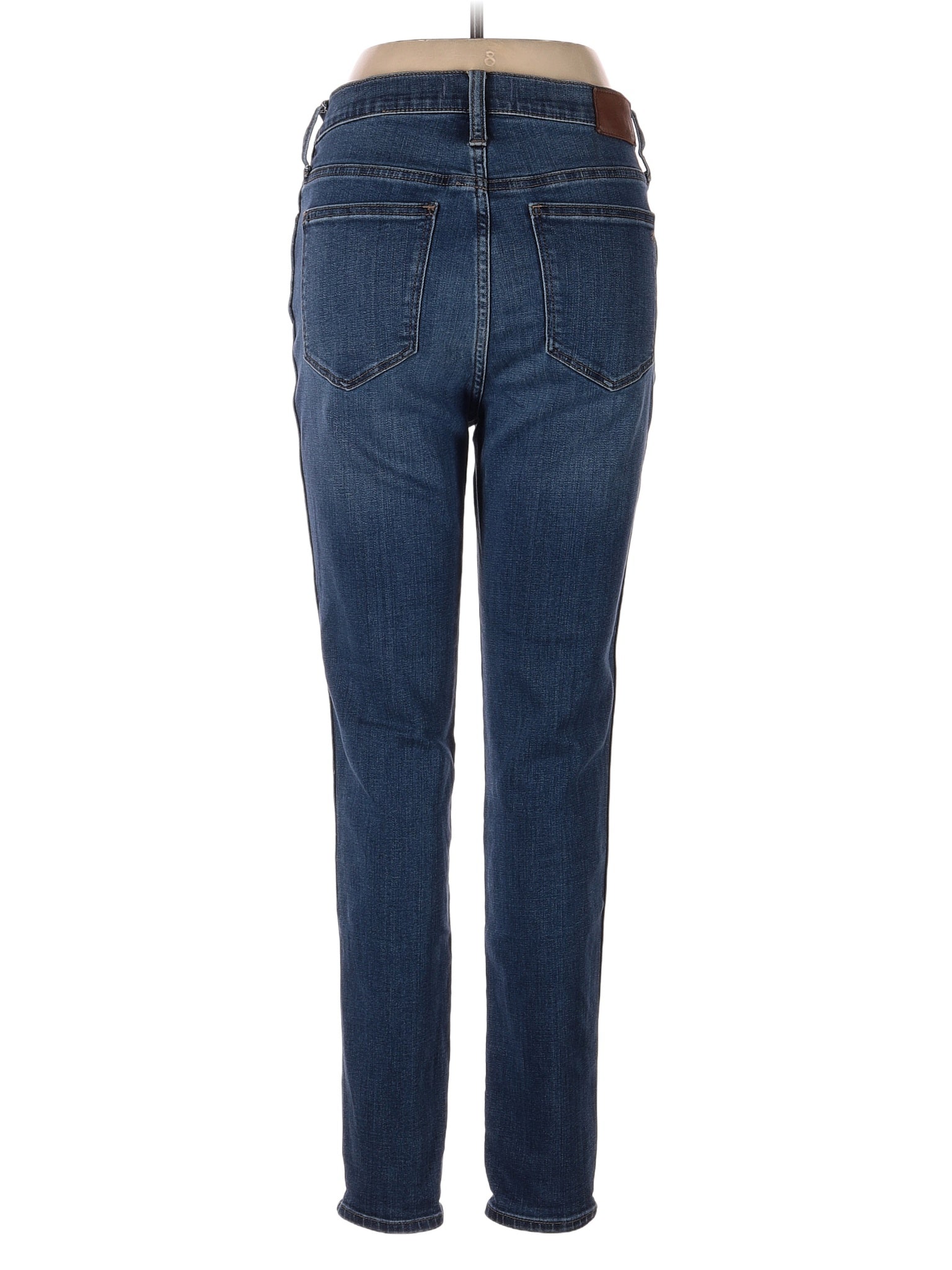 High-Rise Skinny Jeans in Dark Wash waist size - 29