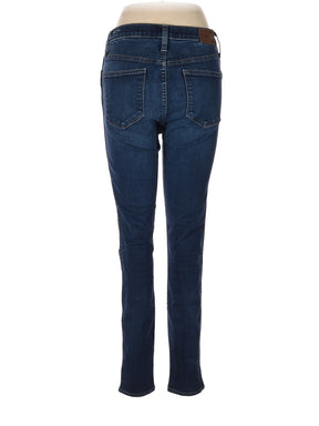 Mid-Rise Skinny 10" High-Rise Skinny Jeans In Hayes Wash in Dark Wash waist size - 29