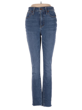 High-Rise Skinny Tall Curvy High-Rise Skinny Jeans In Wendover Wash: TENCEL&trade; Denim Edition in Dark Wash waist size - 26 T