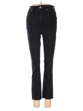 High-Rise Boyjeans 11" High-Rise Skinny Jeans In Lunar Wash in Dark Wash waist size - 23