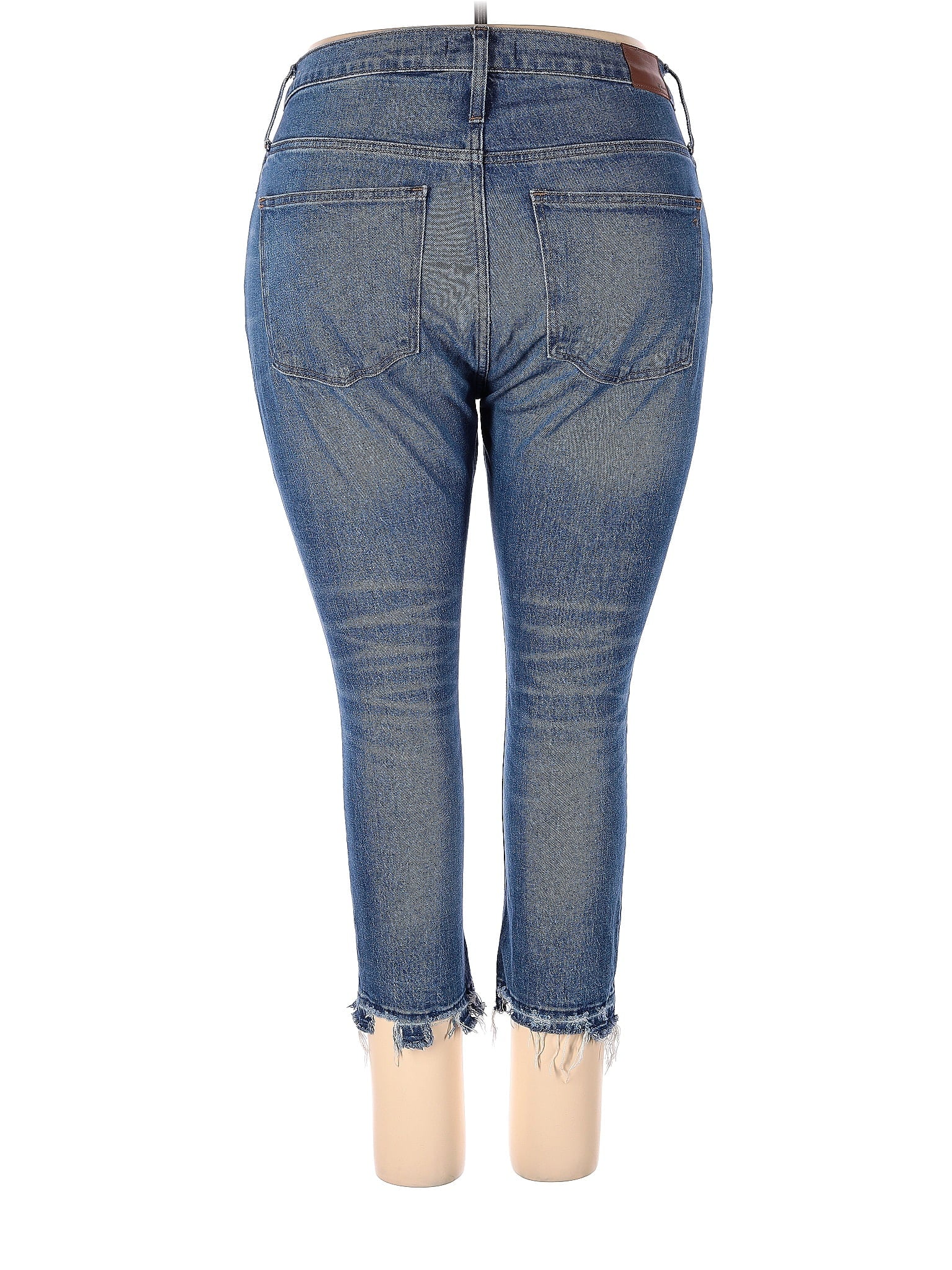 High-Rise Boyjeans Jeans in Medium Wash waist size - 33 P
