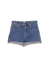 High-Rise Denim Shorts waist size - 28