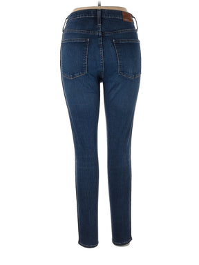 High-Rise Skinny Jeans in Dark Wash waist size - 30