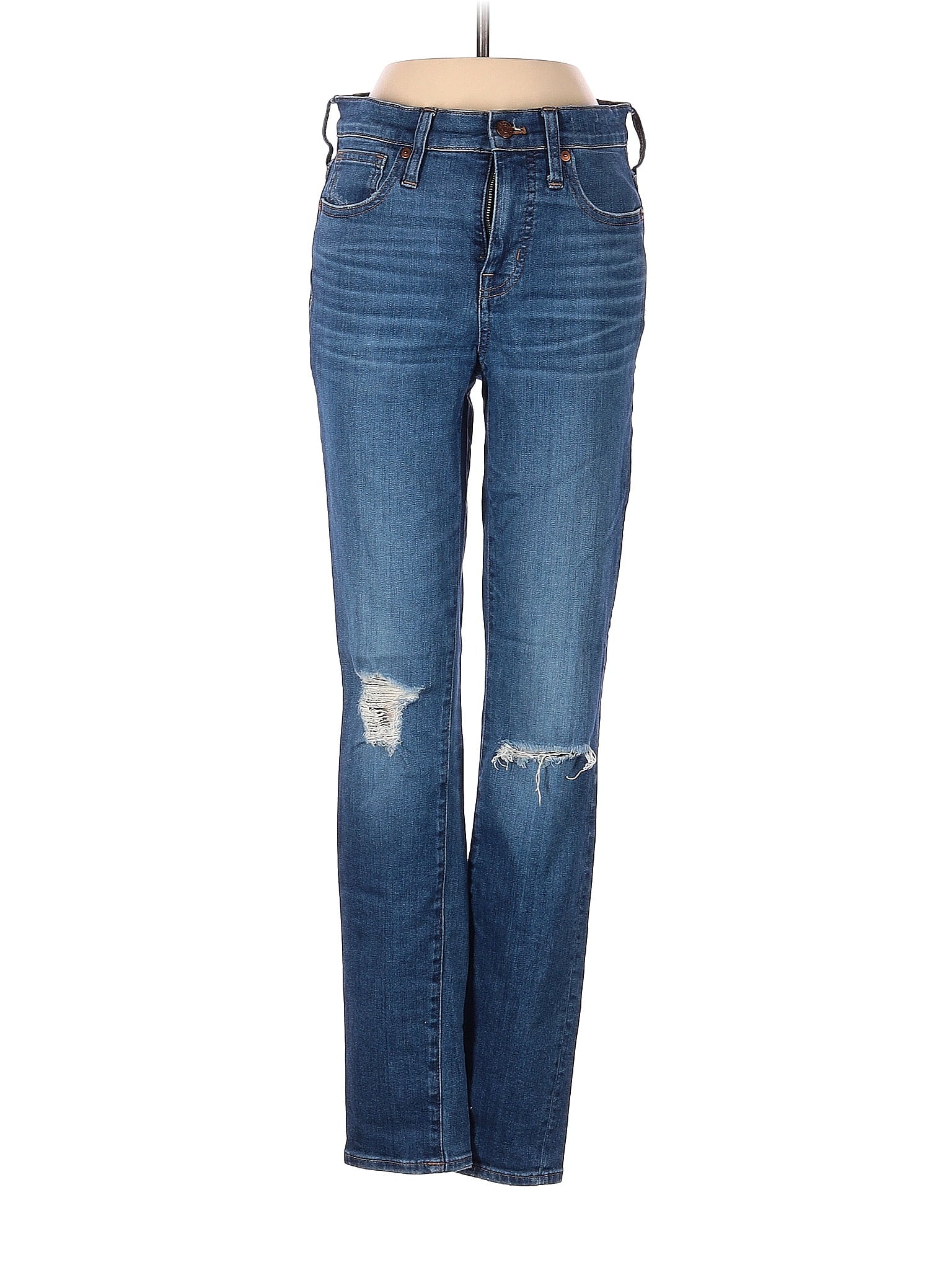High-Rise Boyjeans Jeans in Dark Wash waist size - 25 T