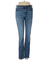 Low-Rise Boyjeans 8" Skinny Jeans In Ames Wash in Medium Wash waist size - 28