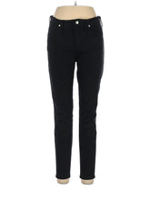 High-Rise Skinny Jeans in Dark Wash waist size - 30