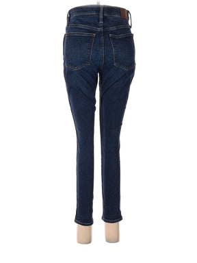High-Rise Skinny Petite 10" High-Rise Skinny Jeans In Hayes Wash in Dark Wash waist size - 29 P