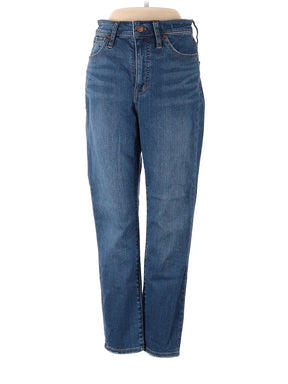 High-Rise Curvy High-Rise Skinny Crop Jeans In Lander Wash waist size - 25