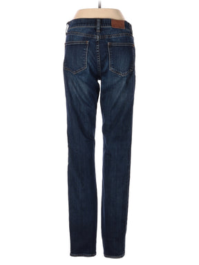 Low-Rise Boyjeans 8" Skinny Jeans In Lakeshore Wash in Dark Wash waist size - 26