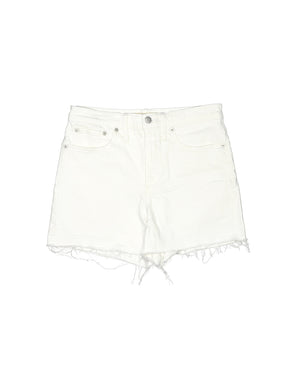 High-Rise Denim Shorts waist size - 28