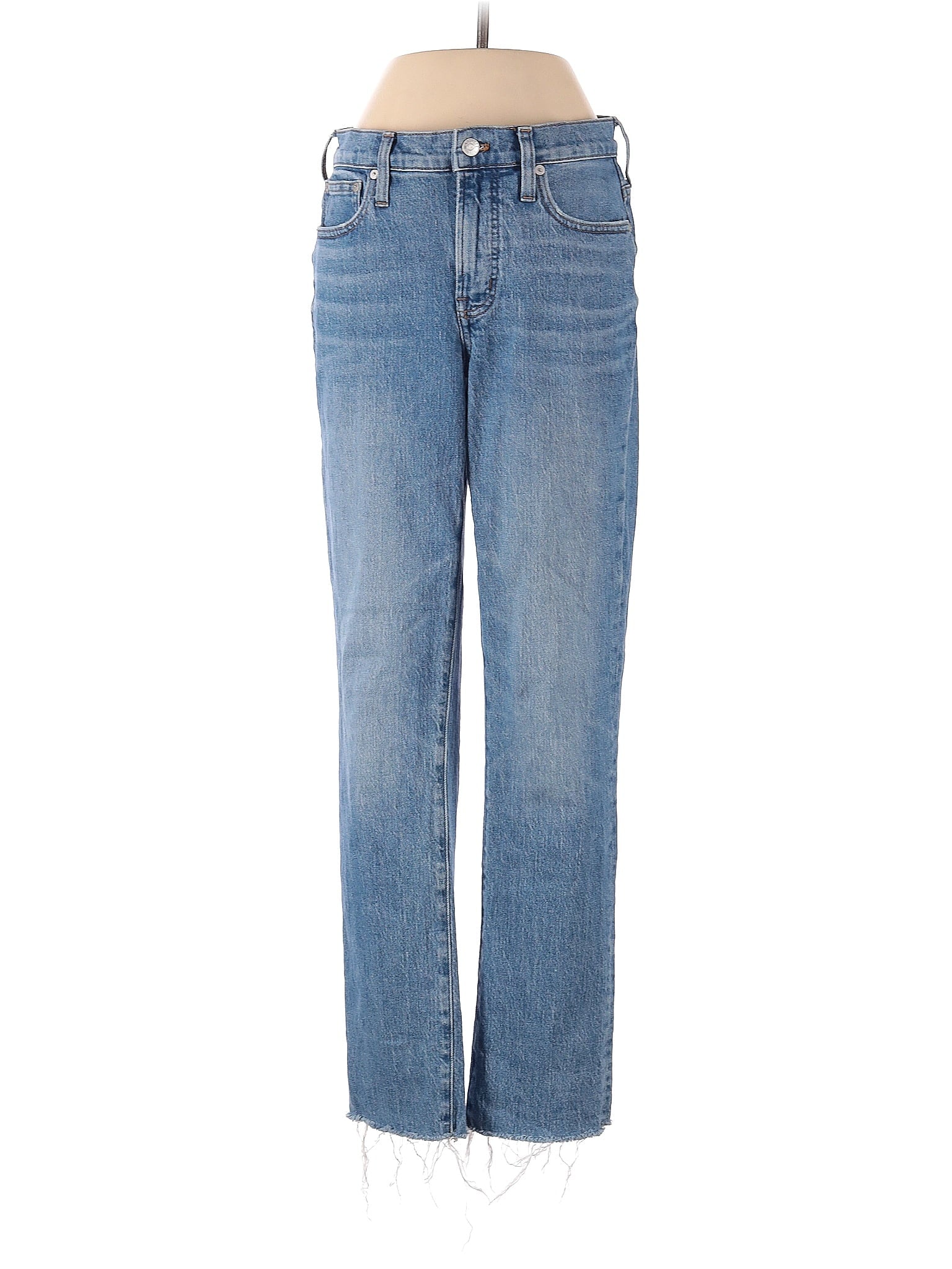 Mid-Rise Boyjeans The Tall Mid-Rise Perfect Vintage Jean In Enmore Wash in Medium Wash waist size - 26 T