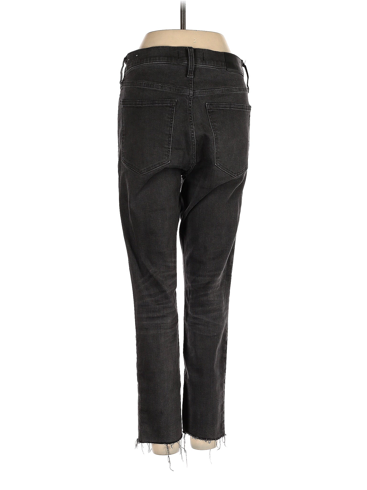 Mid-Rise Straight-leg Jeans waist size - 27