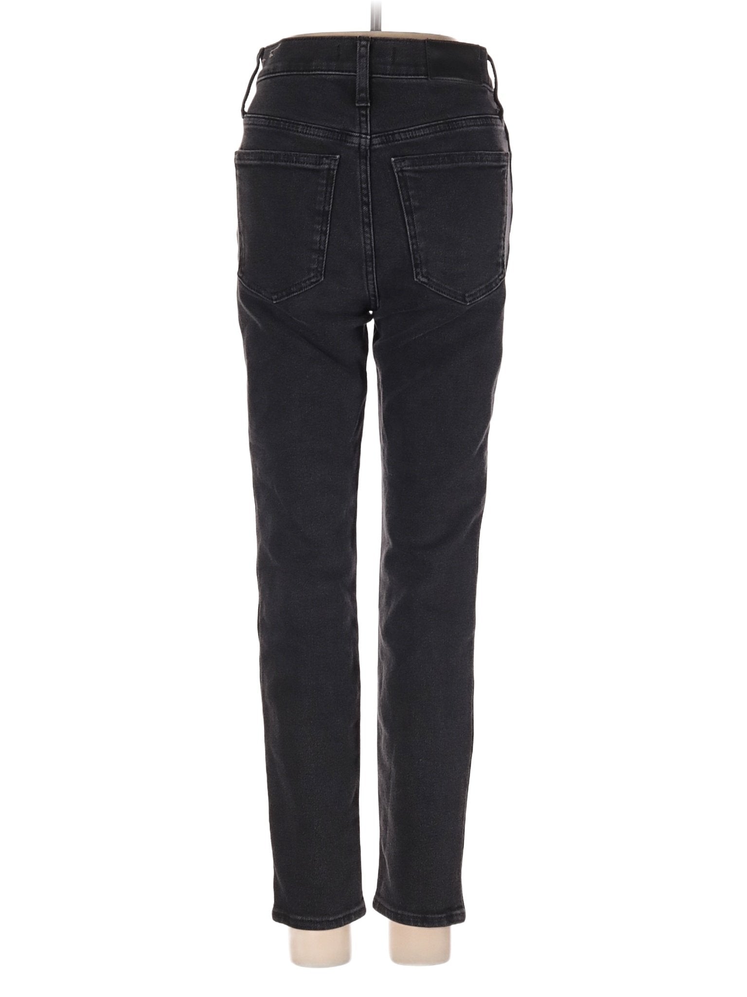 Mid-Rise Boyjeans Petite 10&quot; High-Rise Skinny Jeans In Starkey Wash in Dark Wash waist size - 25 P