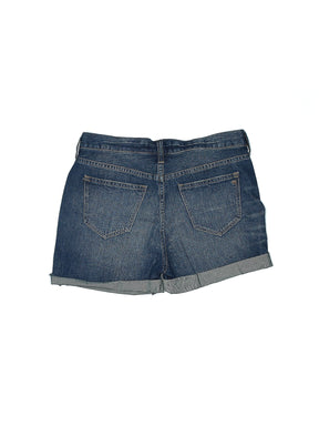 High-Rise Denim Shorts waist size - 26