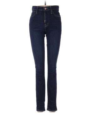 High-Rise Skinny 10" High-Rise Skinny Jeans In Lucille Wash in Dark Wash waist size - 26