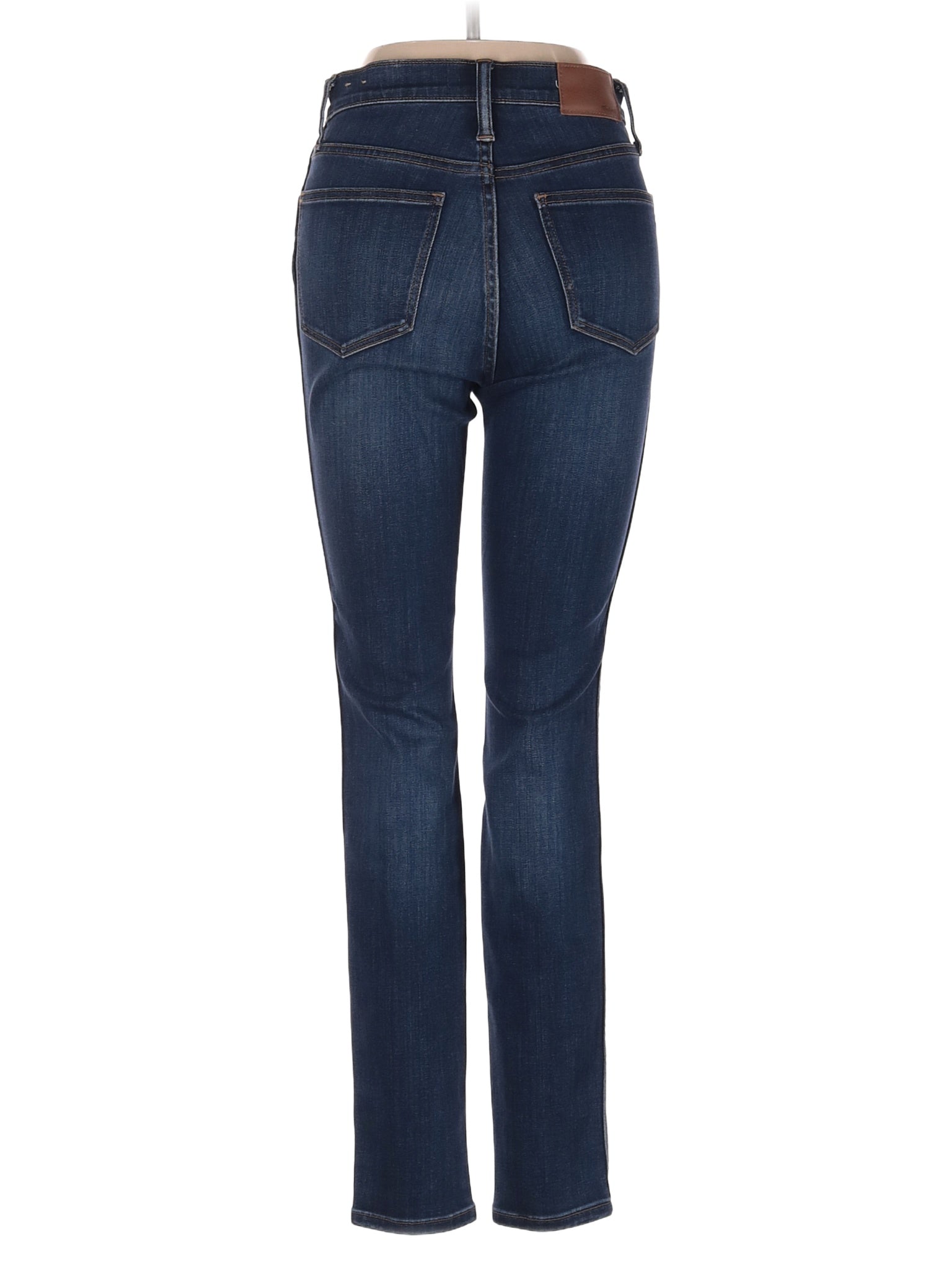 High-Rise Skinny 10" High-Rise Skinny Jeans In Danny Wash: TENCEL&trade; Denim Edition in Dark Wash waist size - 25