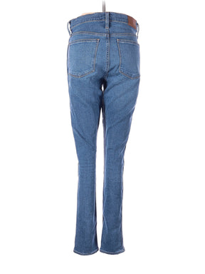 High-Rise Skinny 10" High-Rise Skinny Jeans In Dewitt Wash: Button-Front TENCEL&trade; Denim Edition in Medium Wash waist size - 29
