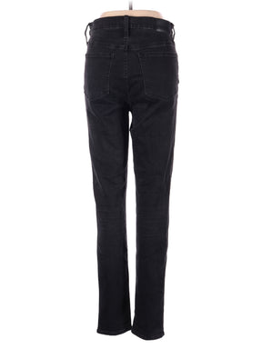 High-Rise Skinny Tall 11" High-Rise Skinny Jeans In Lunar Wash in Dark Wash waist size - 29